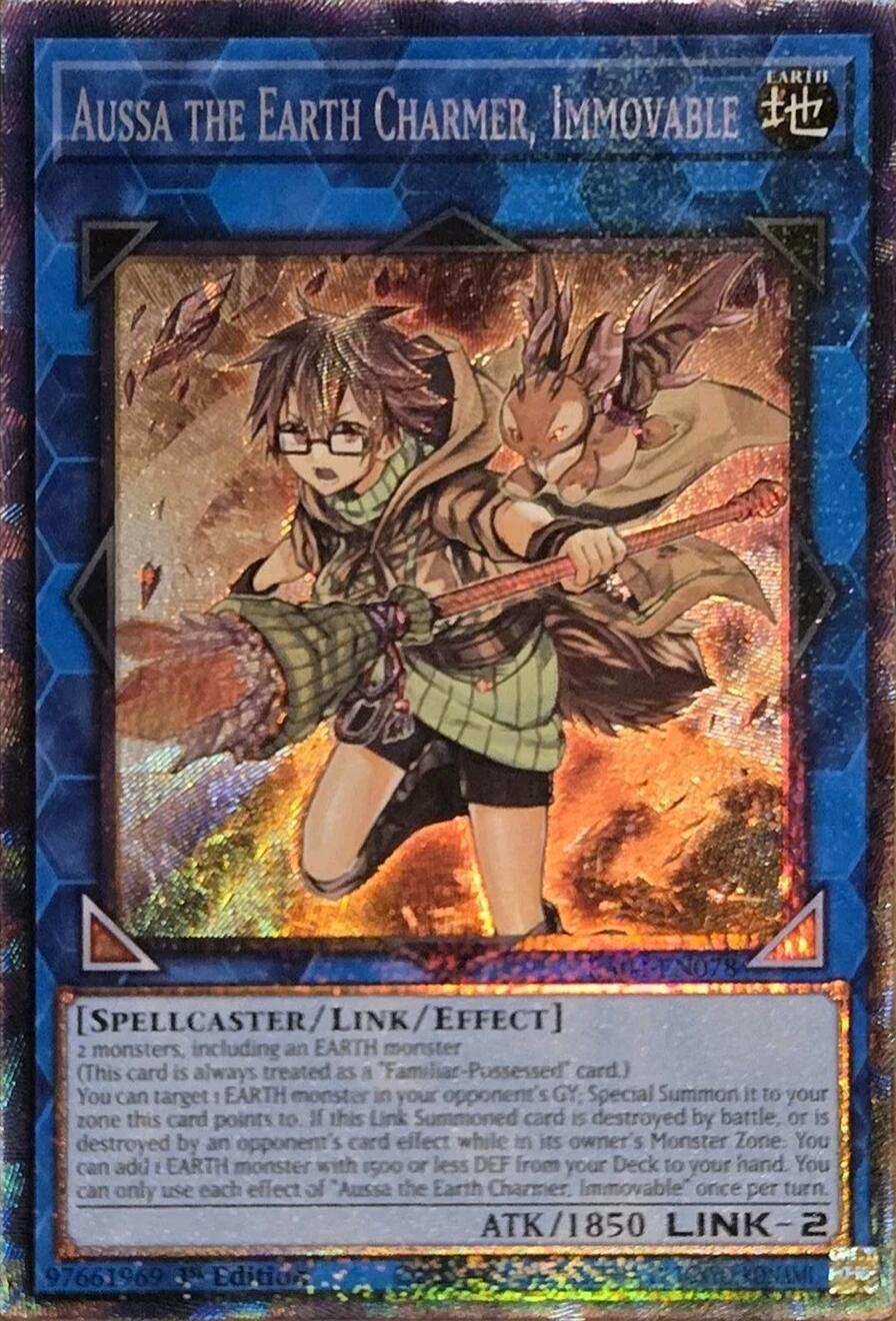 Aussa the Earth Charmer, Immovable [RA04-EN078] Prismatic Collector's Rare | Cracking-Singles