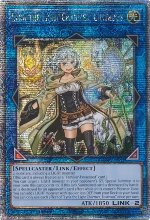 Lyna the Light Charmer, Lustrous [RA04-EN081] Quarter Century Secret Rare | Cracking-Singles