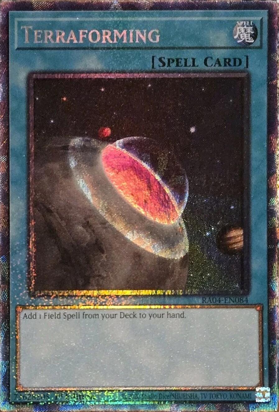 Terraforming [RA04-EN084] Prismatic Collector's Rare | Cracking-Singles