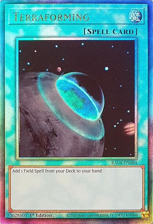 Terraforming [RA04-EN084] Prismatic Ultimate Rare | Cracking-Singles