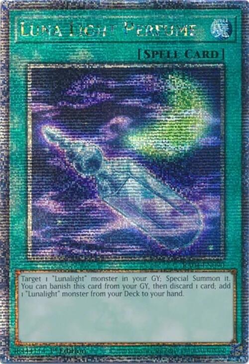 Luna Light Perfume [RA04-EN090] Quarter Century Secret Rare | Cracking-Singles