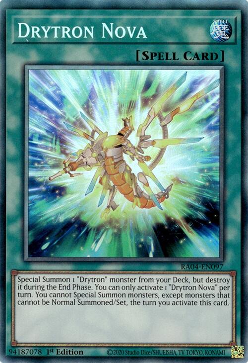 Drytron Nova [RA04-EN097] Prismatic Collector's Rare | Cracking-Singles