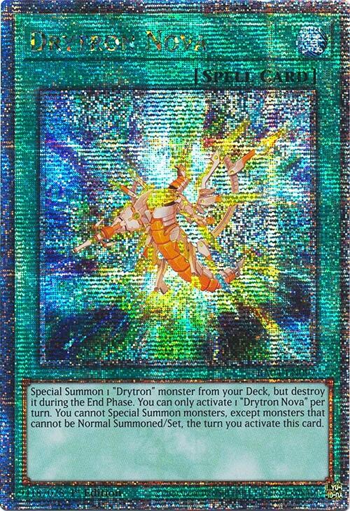 Drytron Nova [RA04-EN097] Quarter Century Secret Rare | Cracking-Singles