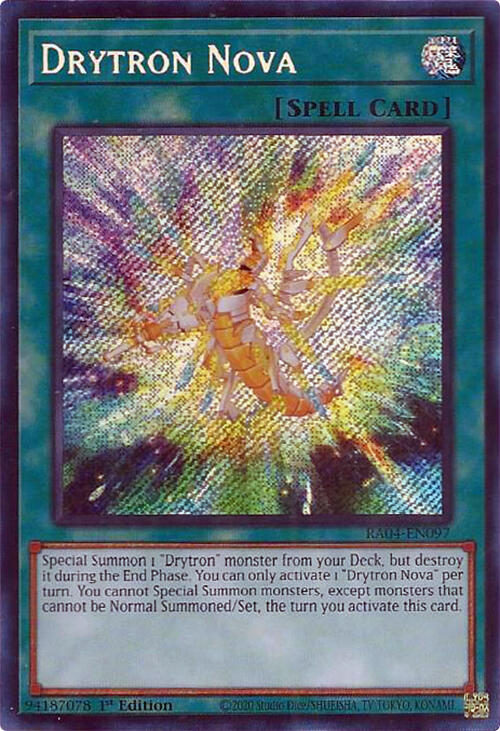Drytron Nova [RA04-EN097] Secret Rare | Cracking-Singles
