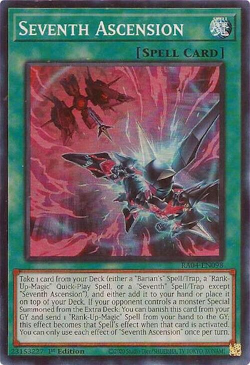Seventh Ascension [RA04-EN098] Super Rare | Cracking-Singles