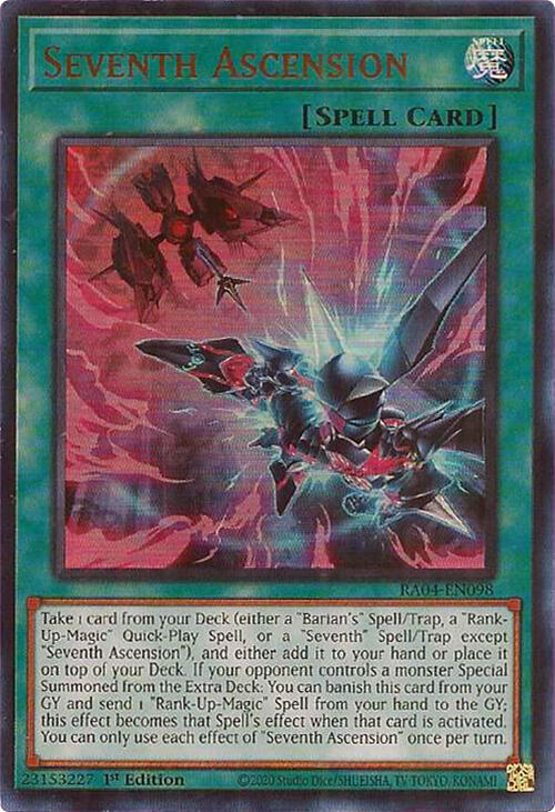 Seventh Ascension [RA04-EN098] Ultra Rare | Cracking-Singles