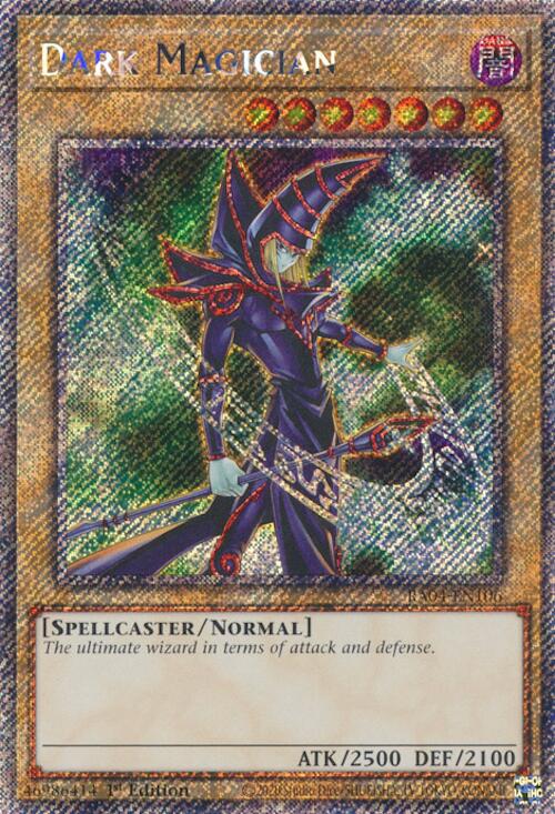 Dark Magician (6th Art) [RA04-EN106] Platinum Secret Rare | Cracking-Singles