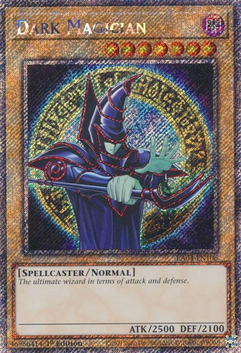 Dark Magician (9th Art) [RA04-EN106] Platinum Secret Rare | Cracking-Singles