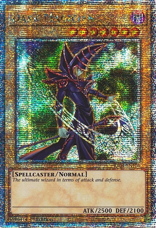 Dark Magician (6th Art) [RA04-EN106] Quarter Century Secret Rare | Cracking-Singles