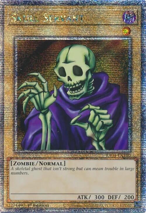 Skull Servant [RA04-EN110] Quarter Century Secret Rare | Cracking-Singles