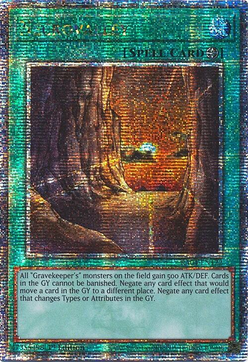 Necrovalley [RA04-EN122] Quarter Century Secret Rare | Cracking-Singles