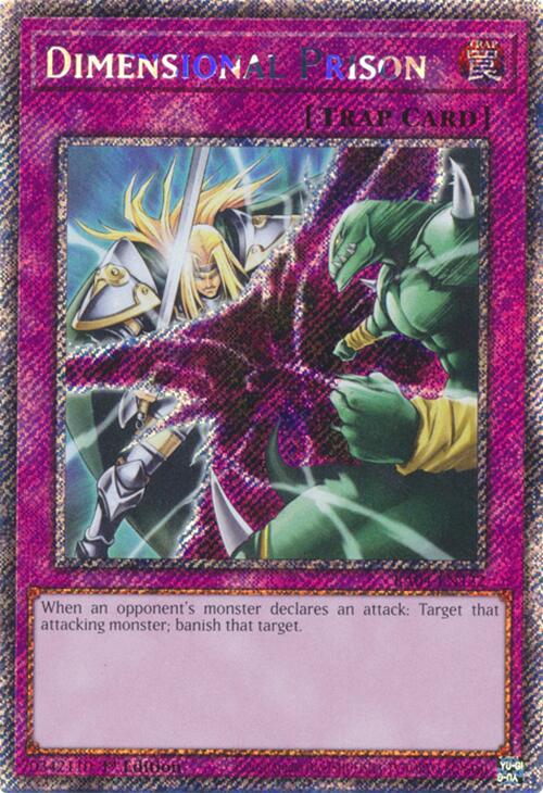 Dimensional Prison [RA04-EN132] Platinum Secret Rare | Cracking-Singles