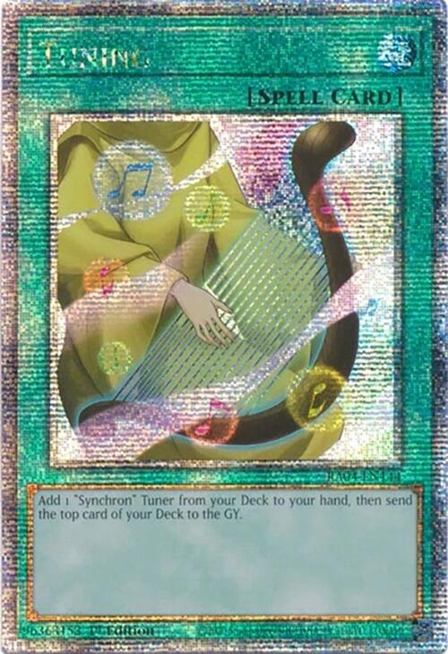 Tuning [RA04-EN144] Quarter Century Secret Rare | Cracking-Singles