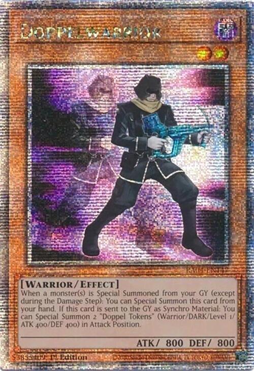 Doppelwarrior [RA04-EN147] Quarter Century Secret Rare | Cracking-Singles