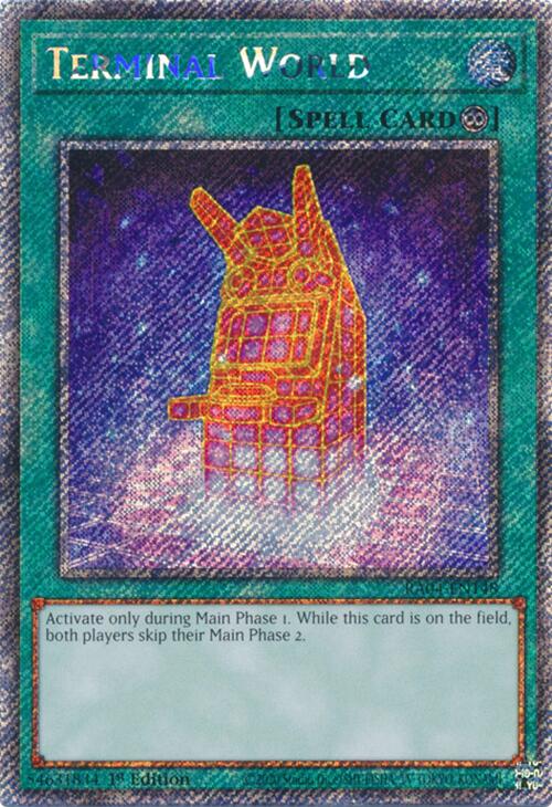Terminal World [RA04-EN148] Platinum Secret Rare | Cracking-Singles