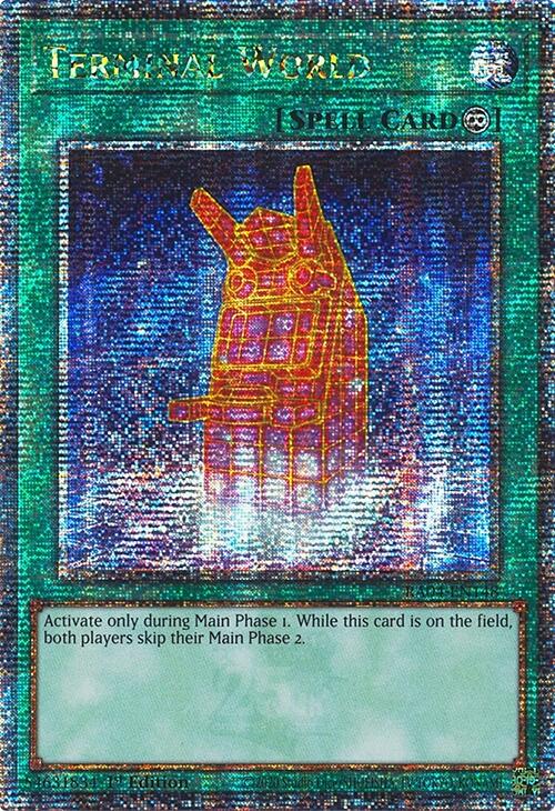 Terminal World [RA04-EN148] Quarter Century Secret Rare | Cracking-Singles