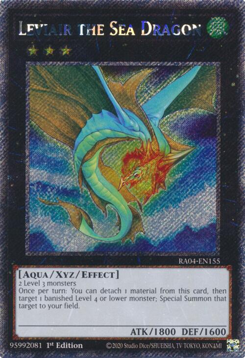 Leviair the Sea Dragon [RA04-EN155] Platinum Secret Rare | Cracking-Singles
