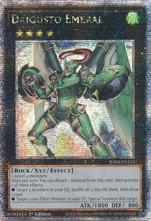 Daigusto Emeral [RA04-EN163] Quarter Century Secret Rare | Cracking-Singles