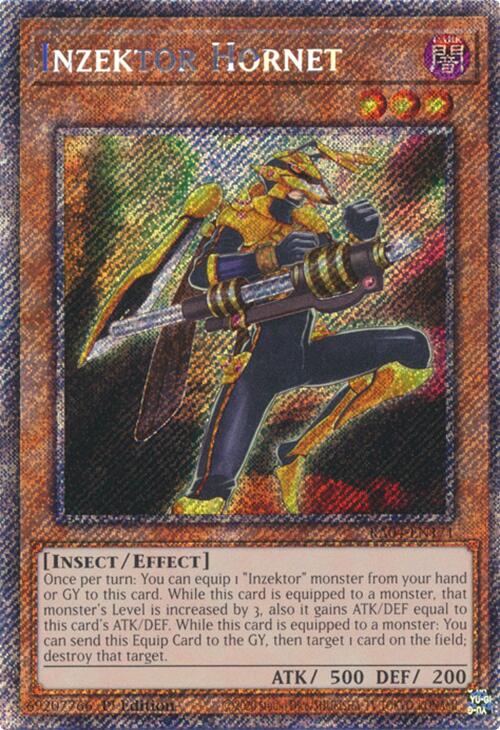 Inzektor Hornet [RA04-EN171] Platinum Secret Rare | Cracking-Singles