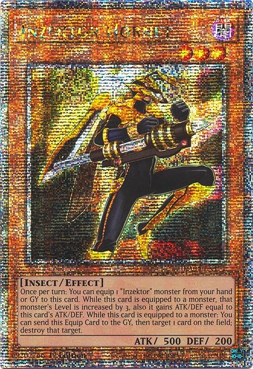 Inzektor Hornet [RA04-EN171] Quarter Century Secret Rare | Cracking-Singles