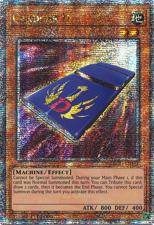 Cardcar D [RA04-EN181] Quarter Century Secret Rare | Cracking-Singles