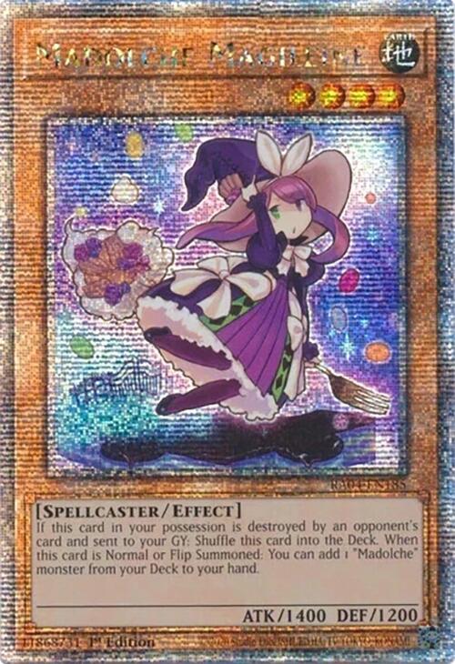 Madolche Magileine [RA04-EN185] Quarter Century Secret Rare | Cracking-Singles