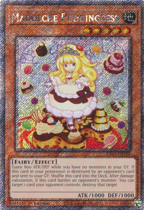 Madolche Puddingcess [RA04-EN186] Platinum Secret Rare | Cracking-Singles