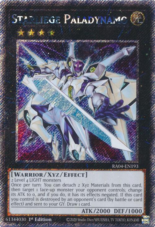 Starliege Paladynamo [RA04-EN193] Platinum Secret Rare | Cracking-Singles