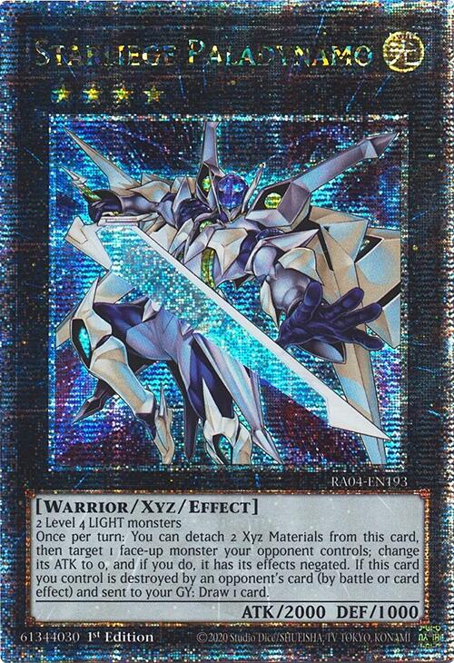 Starliege Paladynamo [RA04-EN193] Quarter Century Secret Rare | Cracking-Singles