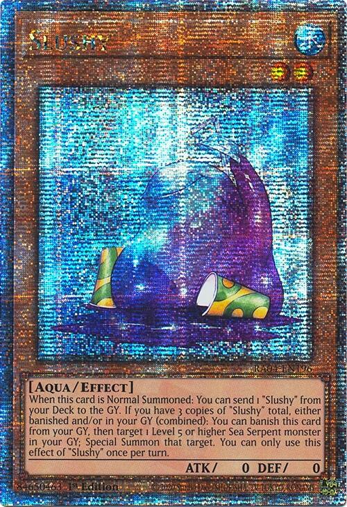 Slushy [RA04-EN196] Quarter Century Secret Rare | Cracking-Singles