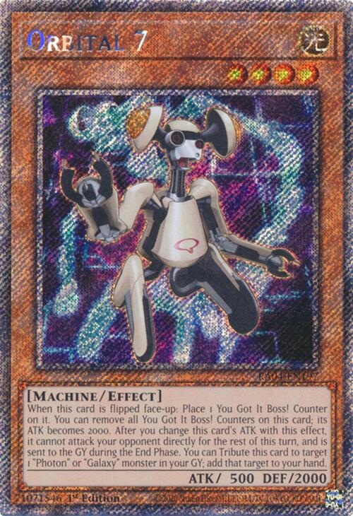 Orbital 7 [RA04-EN197] Platinum Secret Rare | Cracking-Singles