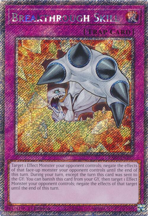 Breakthrough Skill [RA04-EN202] Platinum Secret Rare | Cracking-Singles