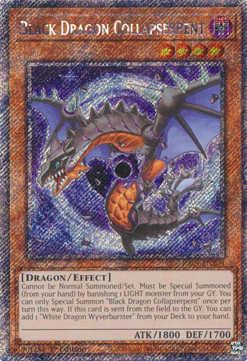 Black Dragon Collapserpent [RA04-EN204] Platinum Secret Rare | Cracking-Singles