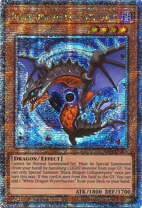 Black Dragon Collapserpent [RA04-EN204] Quarter Century Secret Rare | Cracking-Singles