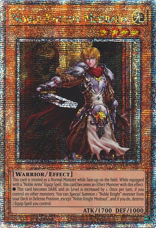 Noble Knight Medraut [RA04-EN205] Quarter Century Secret Rare | Cracking-Singles