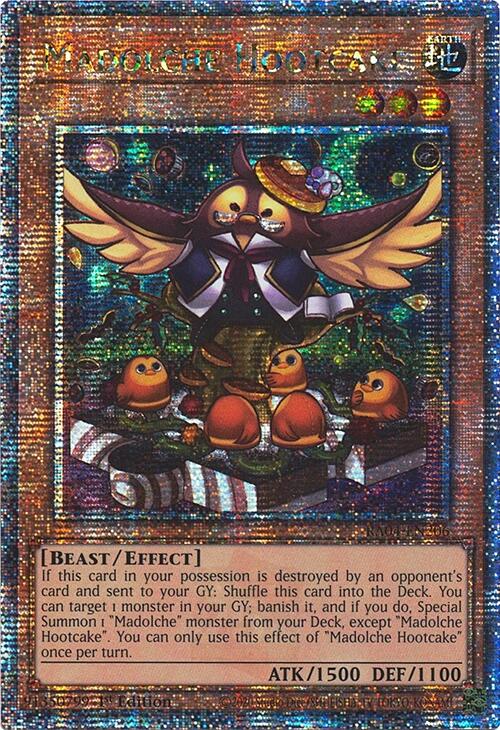 Madolche Hootcake [RA04-EN206] Quarter Century Secret Rare | Cracking-Singles