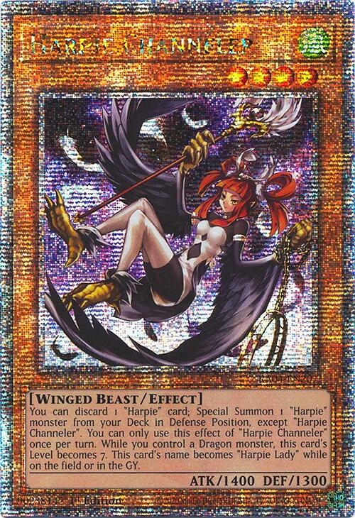 Harpie Channeler [RA04-EN207] Quarter Century Secret Rare | Cracking-Singles