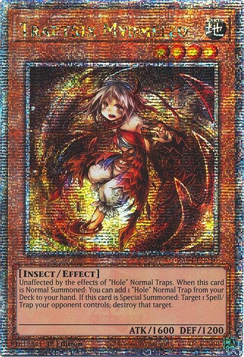 Traptrix Myrmeleo [RA04-EN210] Quarter Century Secret Rare | Cracking-Singles