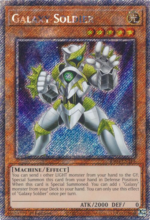 Galaxy Soldier [RA04-EN219] Platinum Secret Rare | Cracking-Singles