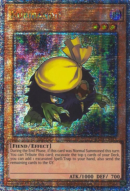 Kuribandit [RA04-EN221] Quarter Century Secret Rare | Cracking-Singles
