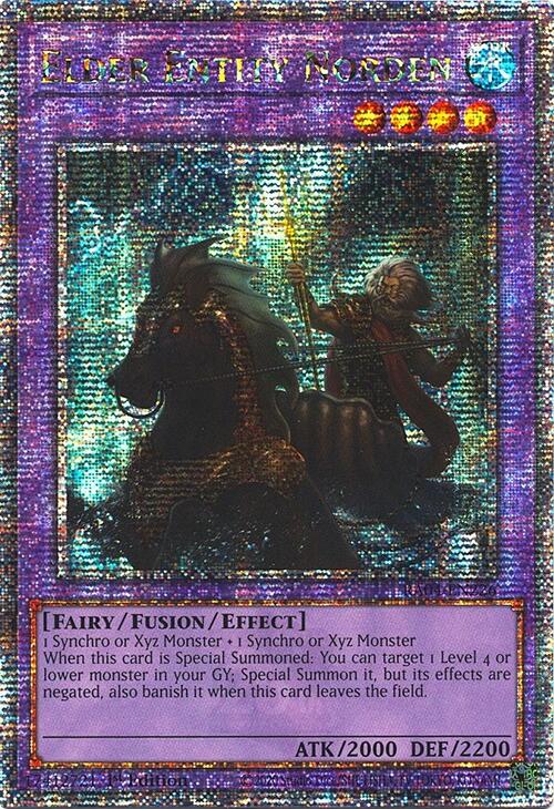 Elder Entity Norden [RA04-EN226] Quarter Century Secret Rare | Cracking-Singles
