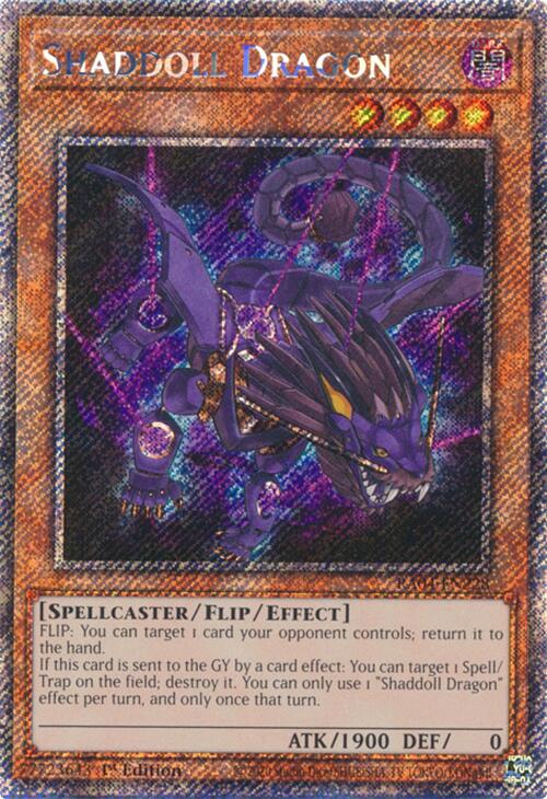 Shaddoll Dragon [RA04-EN228] Platinum Secret Rare | Cracking-Singles