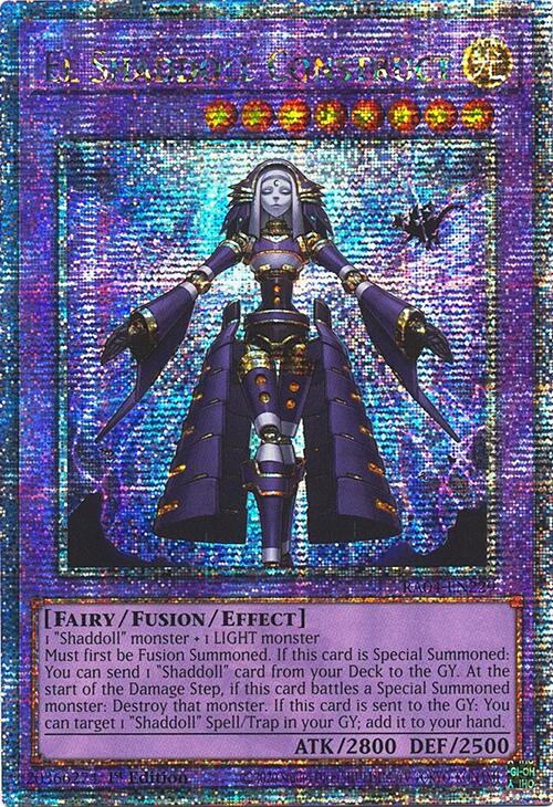 El Shaddoll Construct [RA04-EN229] Quarter Century Secret Rare | Cracking-Singles