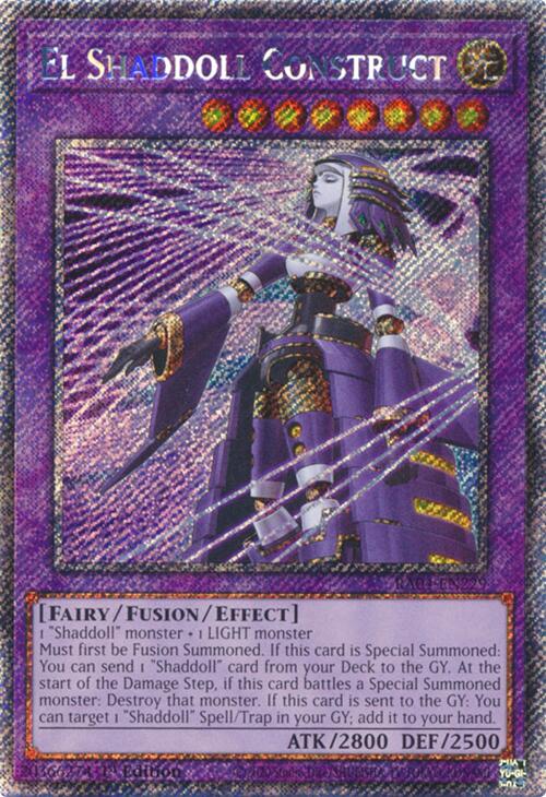 El Shaddoll Construct (Alternate Art) [RA04-EN229] Platinum Secret Rare | Cracking-Singles