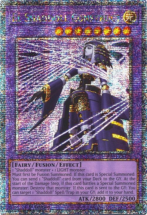 El Shaddoll Construct (Alternate Art) [RA04-EN229] Quarter Century Secret Rare | Cracking-Singles