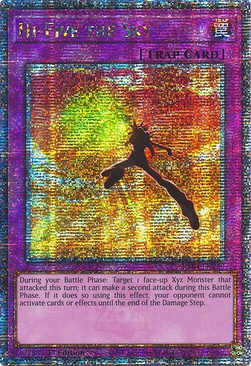 Hi-Five the Sky [RA04-EN239] Quarter Century Secret Rare | Cracking-Singles