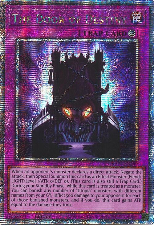 The Door of Destiny [RA04-EN240] Quarter Century Secret Rare | Cracking-Singles