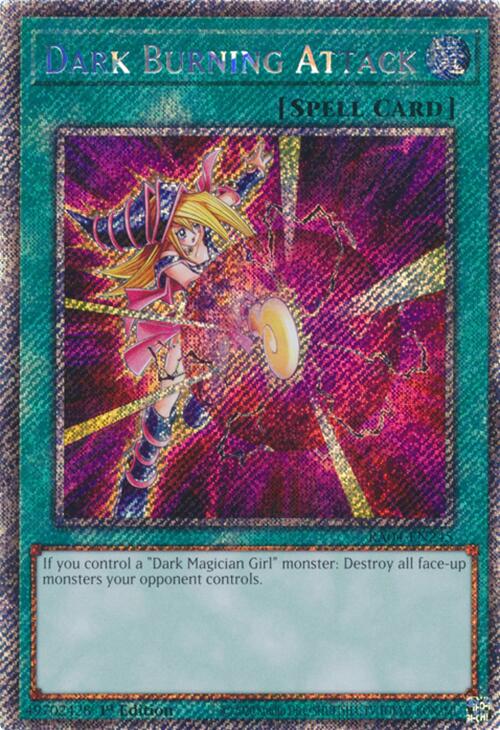 Dark Burning Attack [RA04-EN245] Platinum Secret Rare | Cracking-Singles