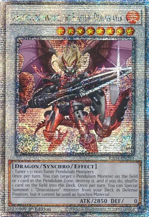 Ignister Prominence, the Blasting Dracoslayer [RA04-EN253] Quarter Century Secret Rare | Cracking-Singles