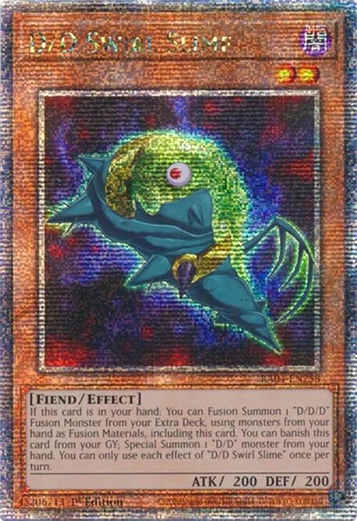 D/D Swirl Slime [RA04-EN258] Quarter Century Secret Rare | Cracking-Singles